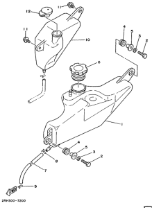 TZR80 Deposito de aceite