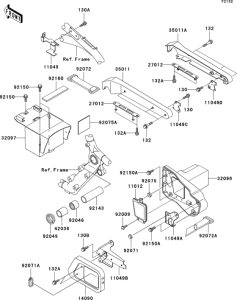  Короб для АКБ
