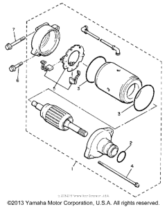 XVZ13DE Стартер