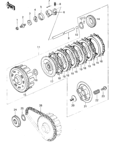 KZ400 Бендикс