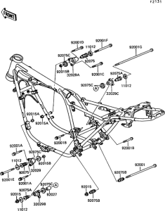 Z550 Рама ,крепежные детали