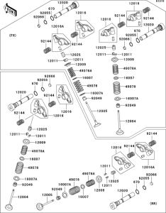 VN1600 Клапана
