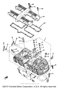 XS1100LH Головка цилиндров