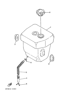 LB50 Rpservoir a huile