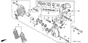 XL1000V Передний суппорт