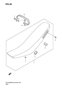 DR-Z400 Пружина
