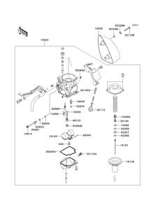 BR125 Карбюратор