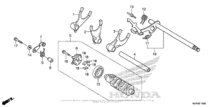 VT750C2B Барабан переключения передач