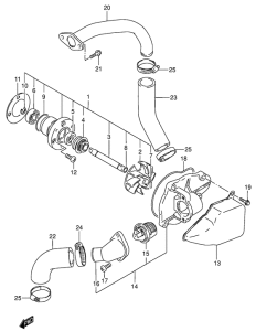 VS800 Водяная помпа