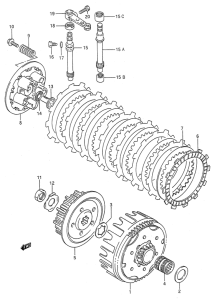 RM125 Бендикс