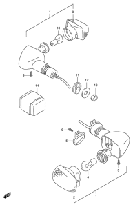 TL1000 Поворотники