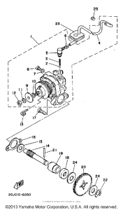 YSR50U Масляный насос