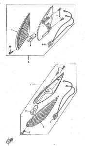 CW50RSX Поворотники