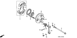 PK50S Передний тормоз