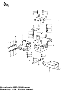 KZ1000 Battery case / tool case