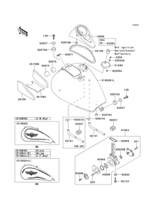 VN800 Fuel tank(1 / 3)