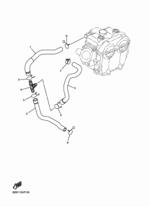 WR250F Система забора воздуха