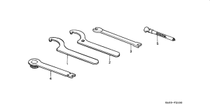 CR125R Инструмент