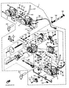 FZR400RR Карбюратор