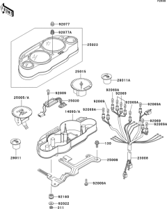 ZX1100 Приборы