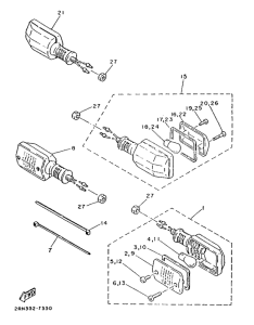 TZR125 Intermitentes
