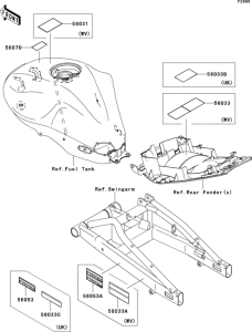 ER650 Лейбл предостережения