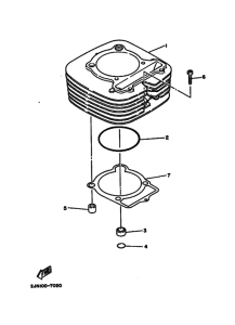 BW350 BW350U Цилиндр