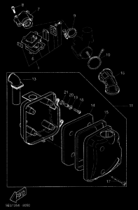 YH50 Впускная система