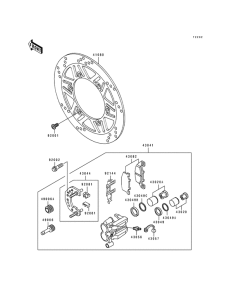  Передний суппорт