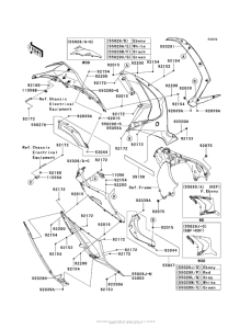 ZX1000 Обтекатель нижний