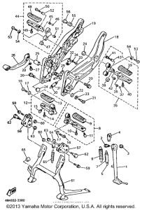 GTS1000AE Подножки