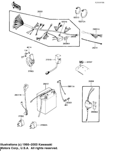 KZ650 Электрика