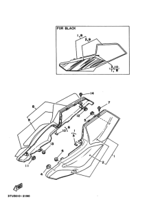 TZR50 ｻｲﾄﾞｶﾊﾞｰ