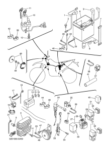 WR250X Электрика 2