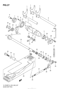 VL1500BT Gear Shifting (Up To Js1Vy56A D2 100917)