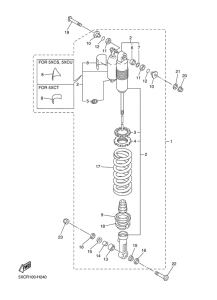 YZ250F Задняя подвеска