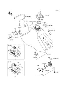  Топливный бак