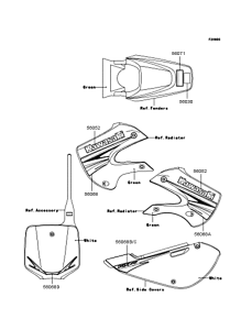 KX65 Наклейки