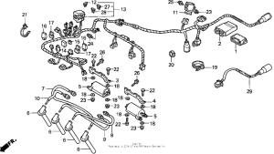 CBR900RR Жгут проводов