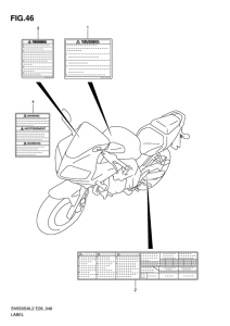 SV650 (ABS) Honda mark