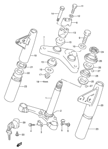 AX100 Траверса нижняя