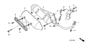 PES150 Глушитель