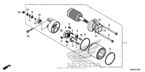 VT1300CT Стартер