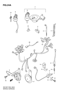 GN125 Жгут проводов