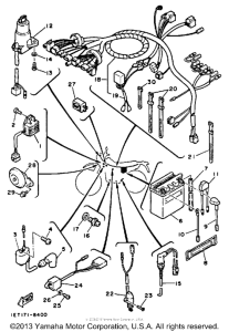 XT350B Электрика