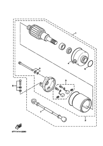 XC125 ｽﾀｰﾃｲﾝｸﾞﾓｰﾀ