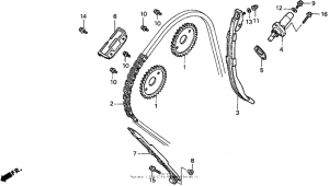 CBR900RR Cam chain + tensioner
