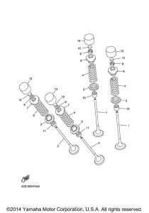 YZF-R1 Клапана
