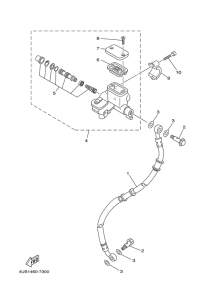 T105SE Главный тормозной цилиндр