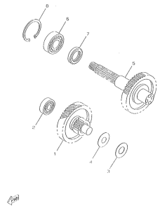 CW50RS Трансмиссия